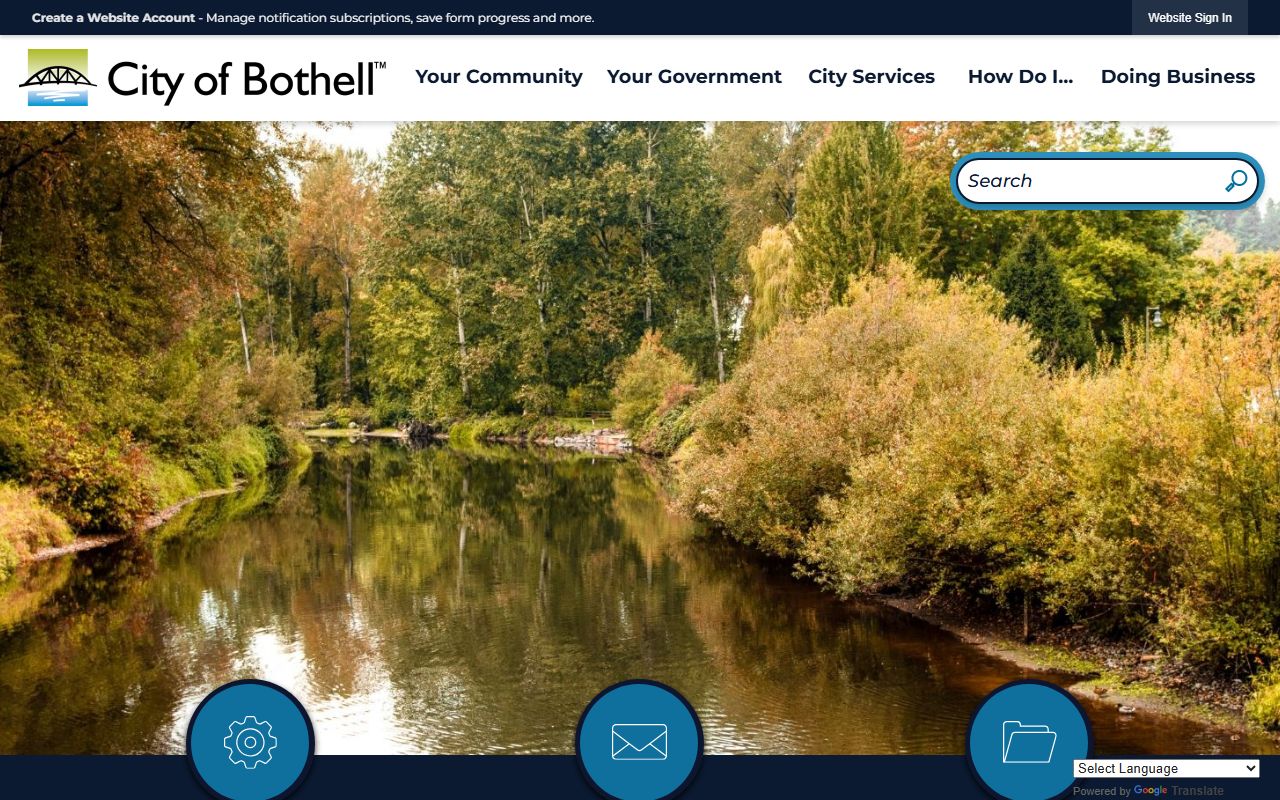 Bothell Traffic Court Records official city page