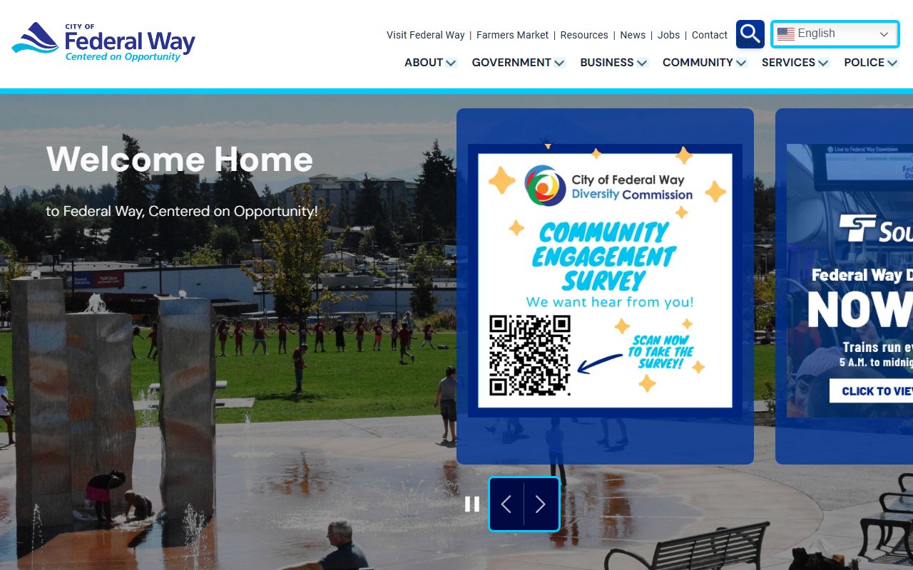 Federal Way Traffic Court Records city homepage