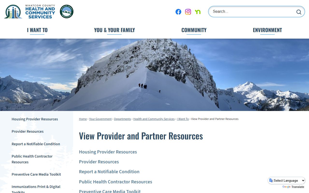 Whatcom County Traffic Court Records clerk records request page
